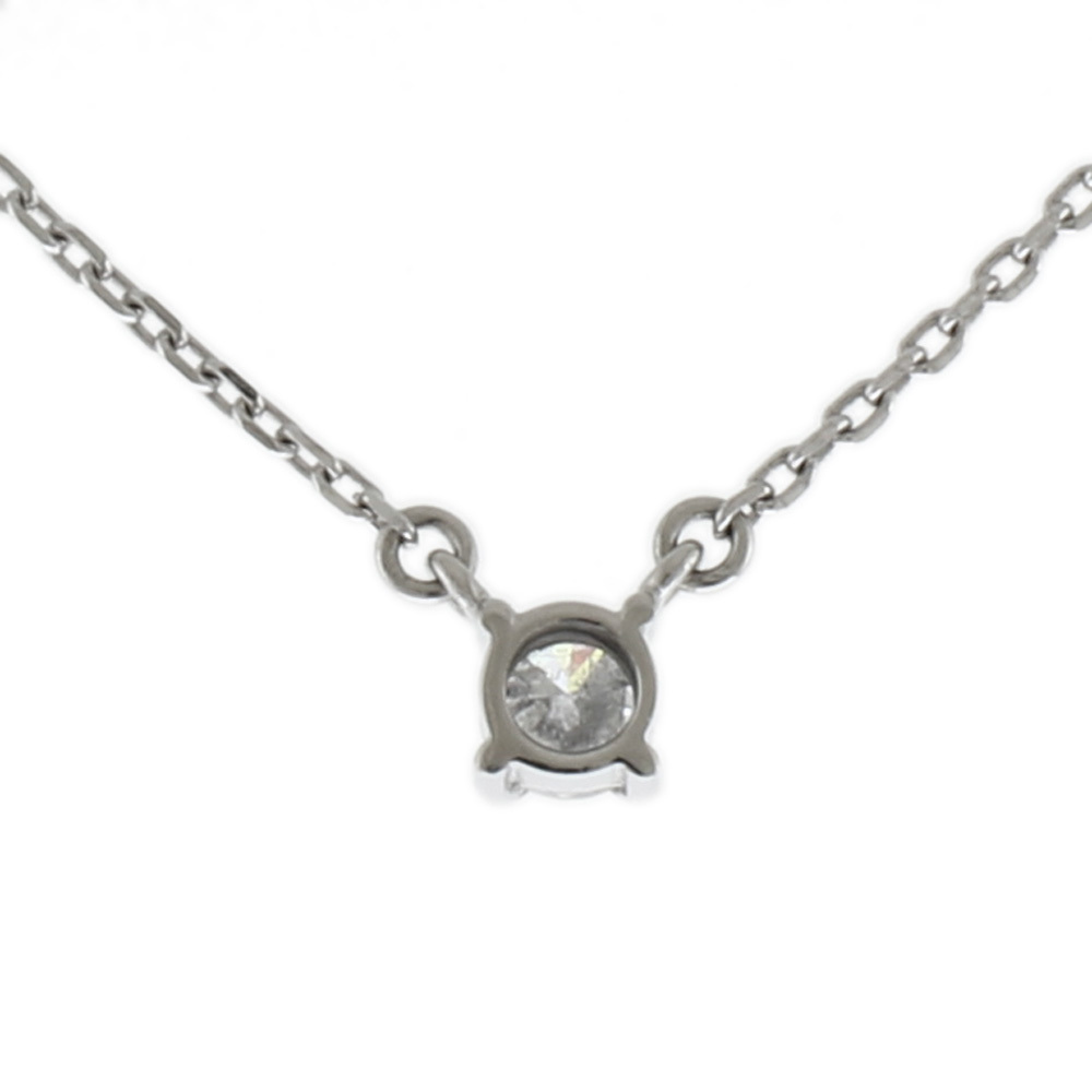 Tasaki Necklace Pt850 Platinum Diamond Silver